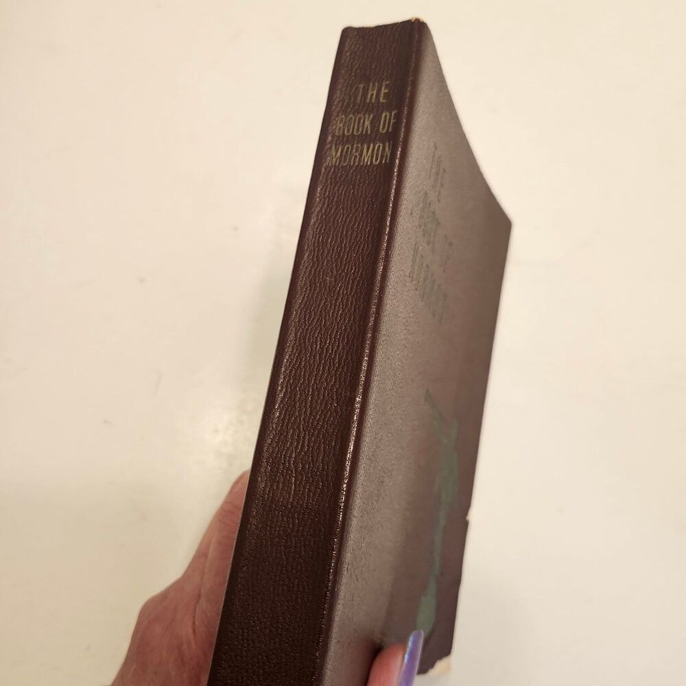 The Book of Mormon Joseph Smith Jr. 1950 Angel Moroni Illustrated LDS Church